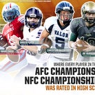 AFC Championship: Where every Kansas City Chief, Cincinnati Bengal was rated coming out of high school