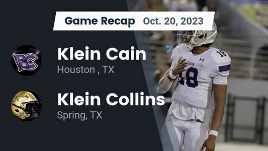 News - Klein Cain Hurricanes (Houston, TX) Varsity Football