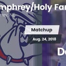 Football Game Recap: Humphrey/Lindsay Holy Family vs. Deshler
