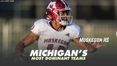 Most dominant football teams from Michigan
