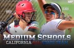 CA medium schools all-state softball team