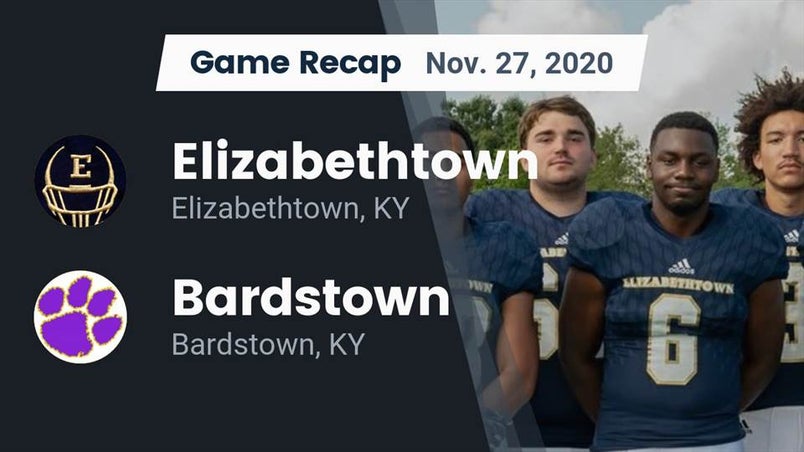 Elizabethtown HS Football Video 